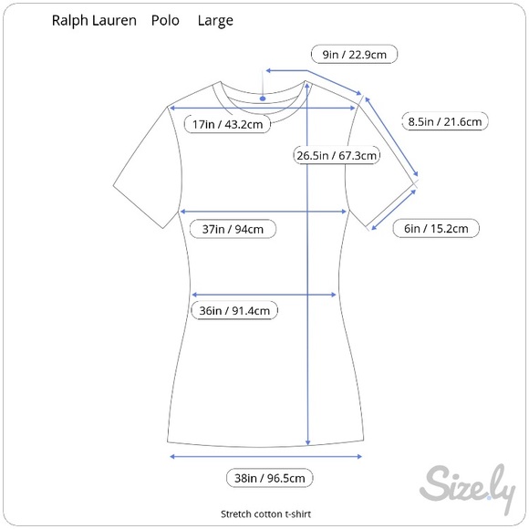 Polo Ralph Lauren Stretch Cotton Black T-Shirt - L - Picture 8 of 8